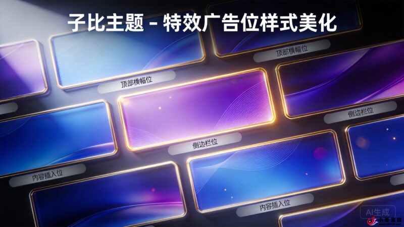 子比主题 – 特效广告位样式美化-欢迎各位,本站专注于收集分享各种最新资源、技术教程、绿色软件、还有来自全网的网站模板、网站源码分享以及各种去广告软件下载小哥互联